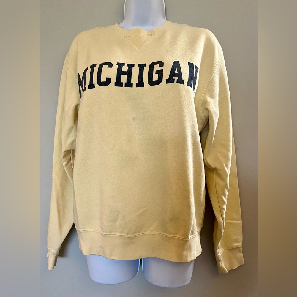 University of Michigan Crewneck Sweatshirt Men's Size XS
